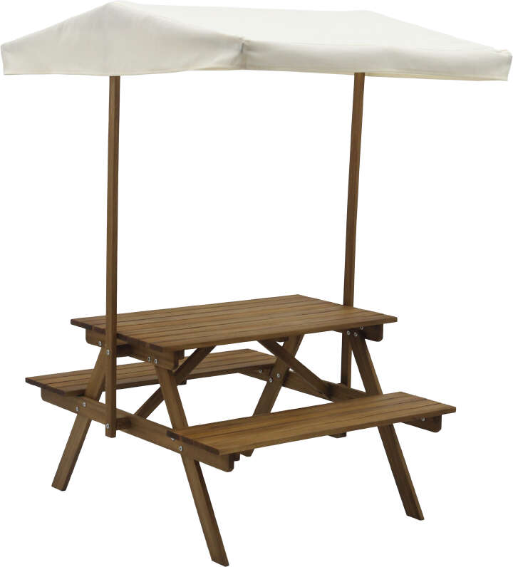 Kinder-Picknicktisch mit Dach